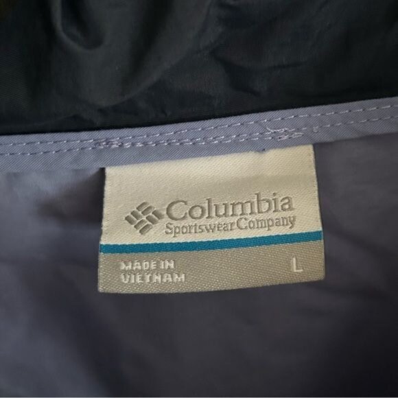 Columbia PFG Purple Pullover Windbreaker Sz Lg Outdoor Hiking - Picture 4 of 16